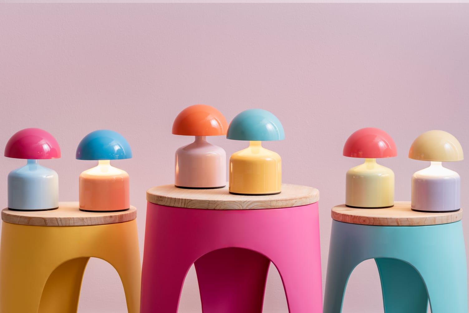 Rechargeable LED Table Lamp - Funky and Colorful Design 🎨💡